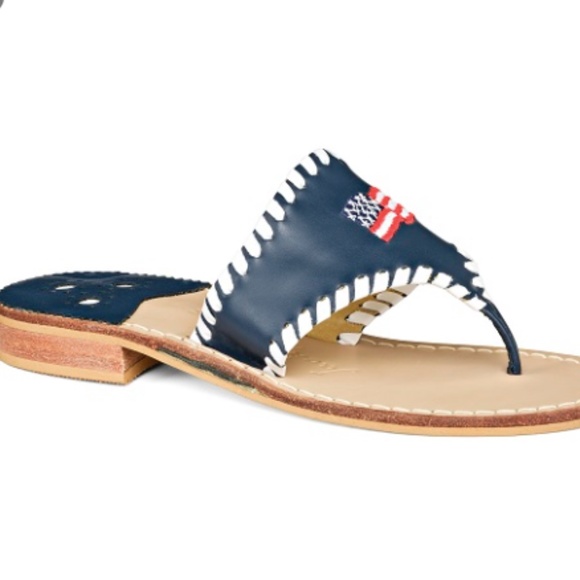 jack rogers Shoes - Jack Rogers 6 american flag sandals